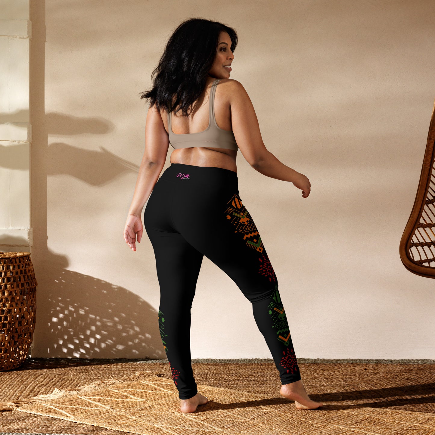 GymWidowz Yoga Leggings - Tribal