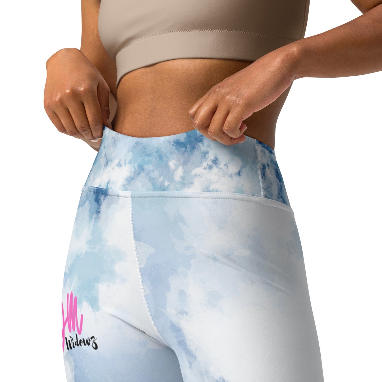 GymWidowz Yoga Leggings - Watercolour