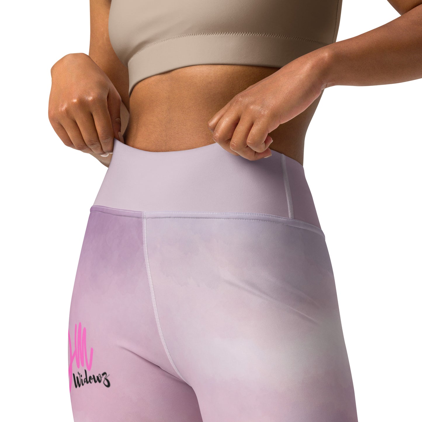 GymWidowz Yoga Leggings - Clouds