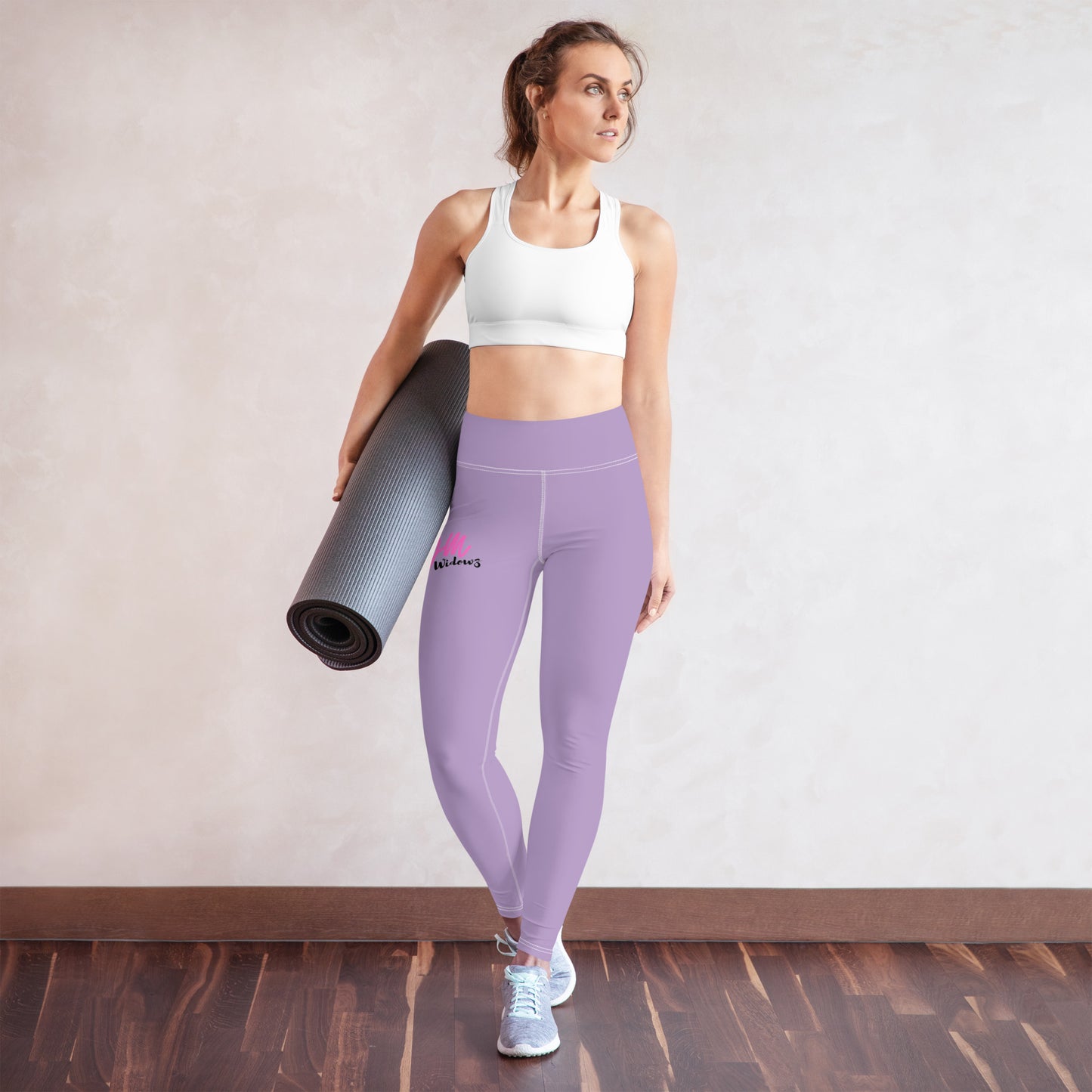 GymWidowz Yoga Leggings - Purple