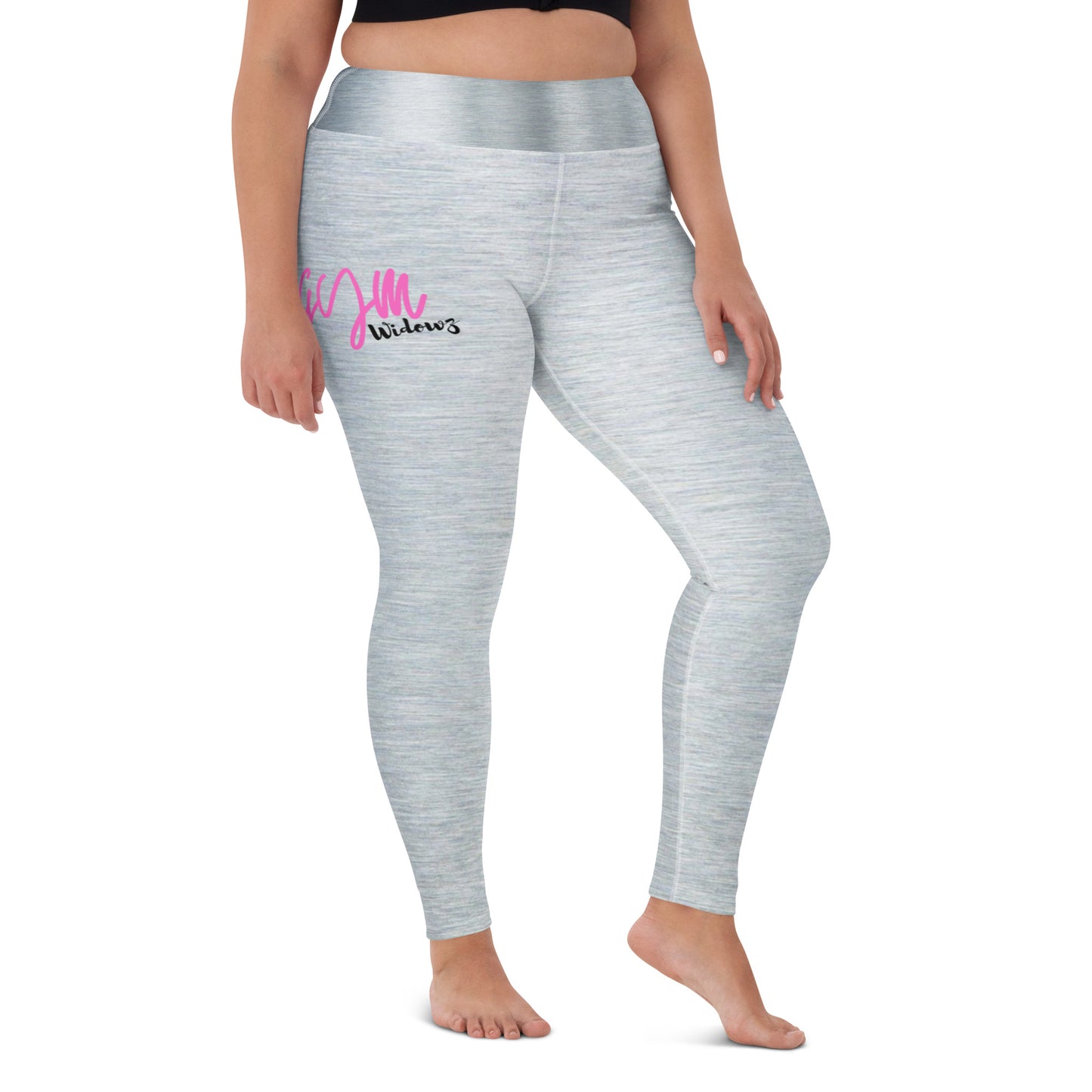 GymWidowz Yoga Leggings - Brushed Alloy