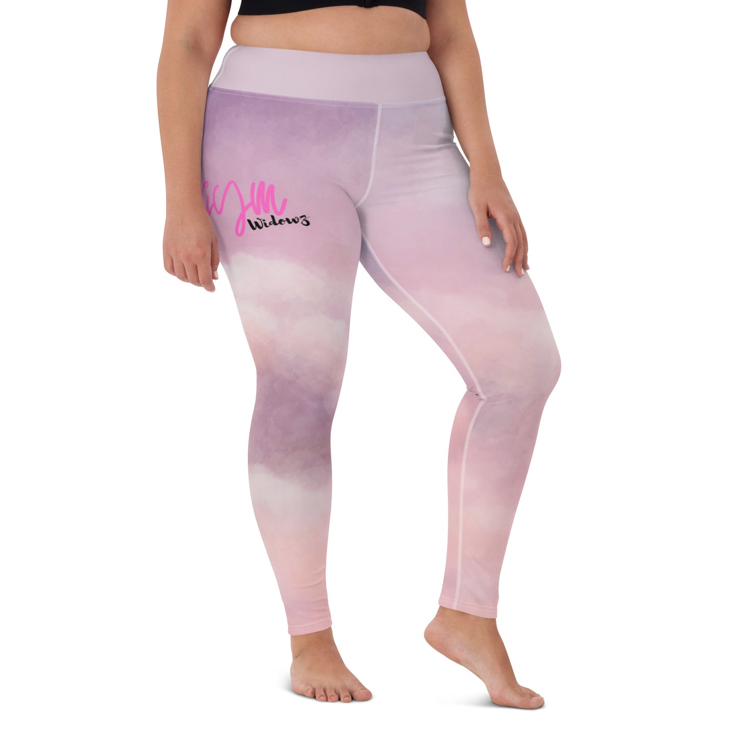 GymWidowz Yoga Leggings - Clouds