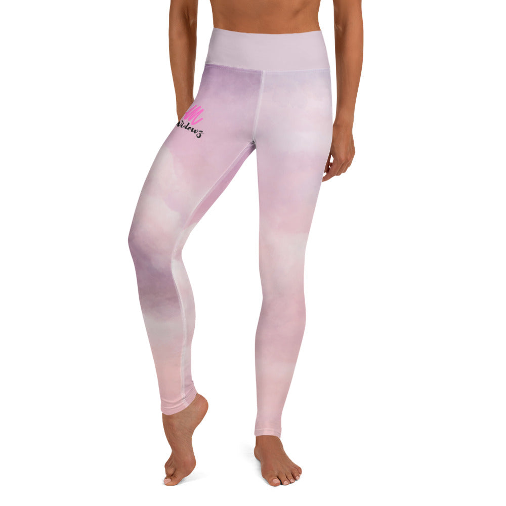 GymWidowz Yoga Leggings - Clouds