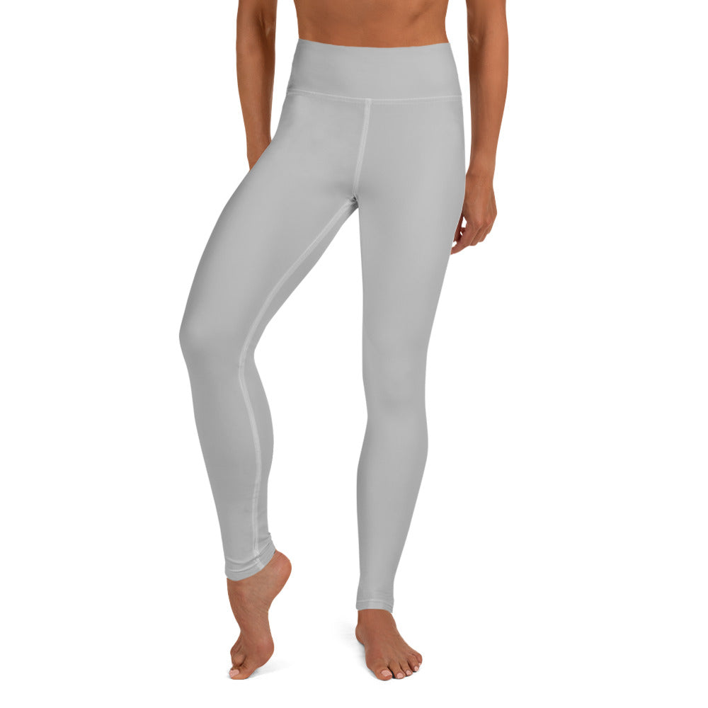 GymWidowz Yoga Leggings - Light Grey