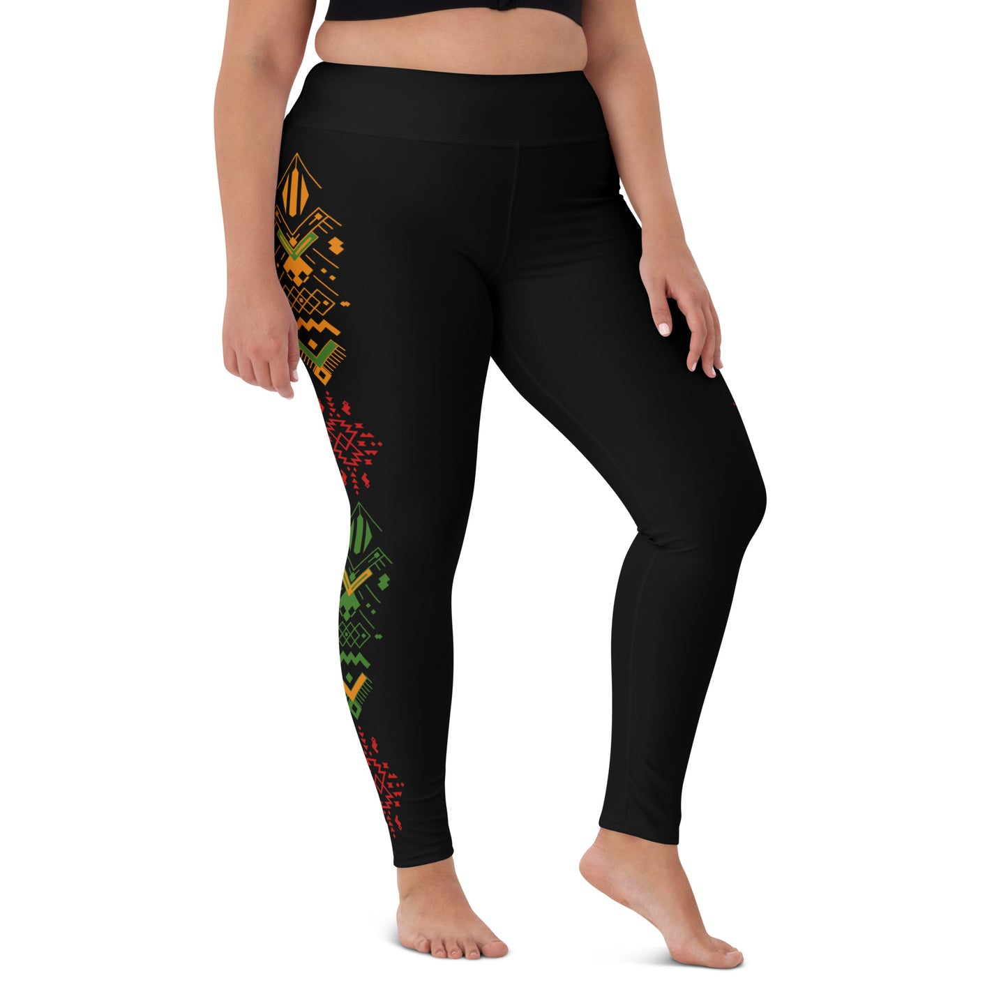 GymWidowz Yoga Leggings - Tribal