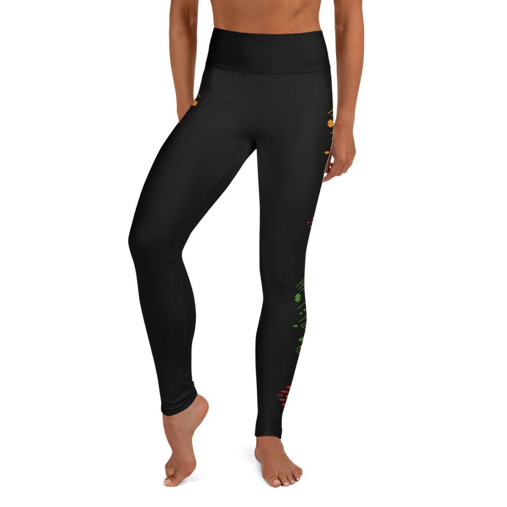 GymWidowz Yoga Leggings - Tribal