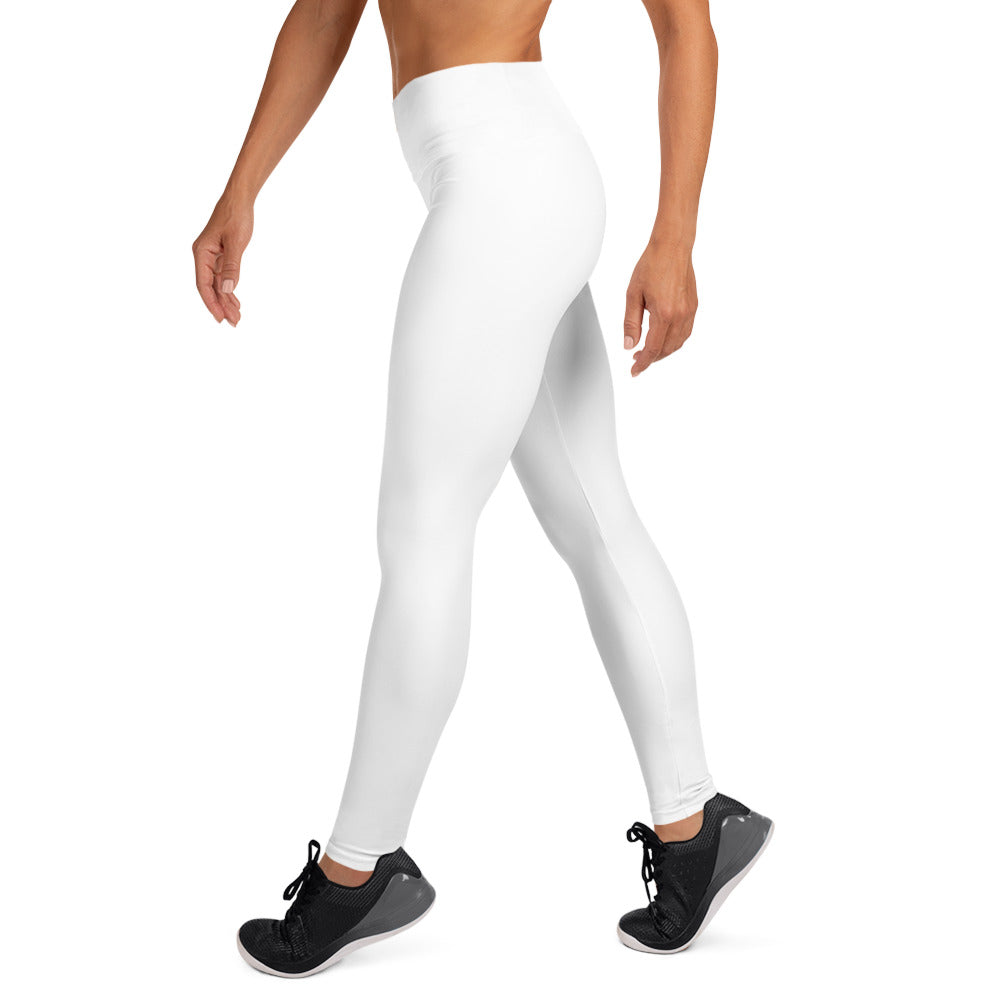 GymWidowz Yoga Leggings - White