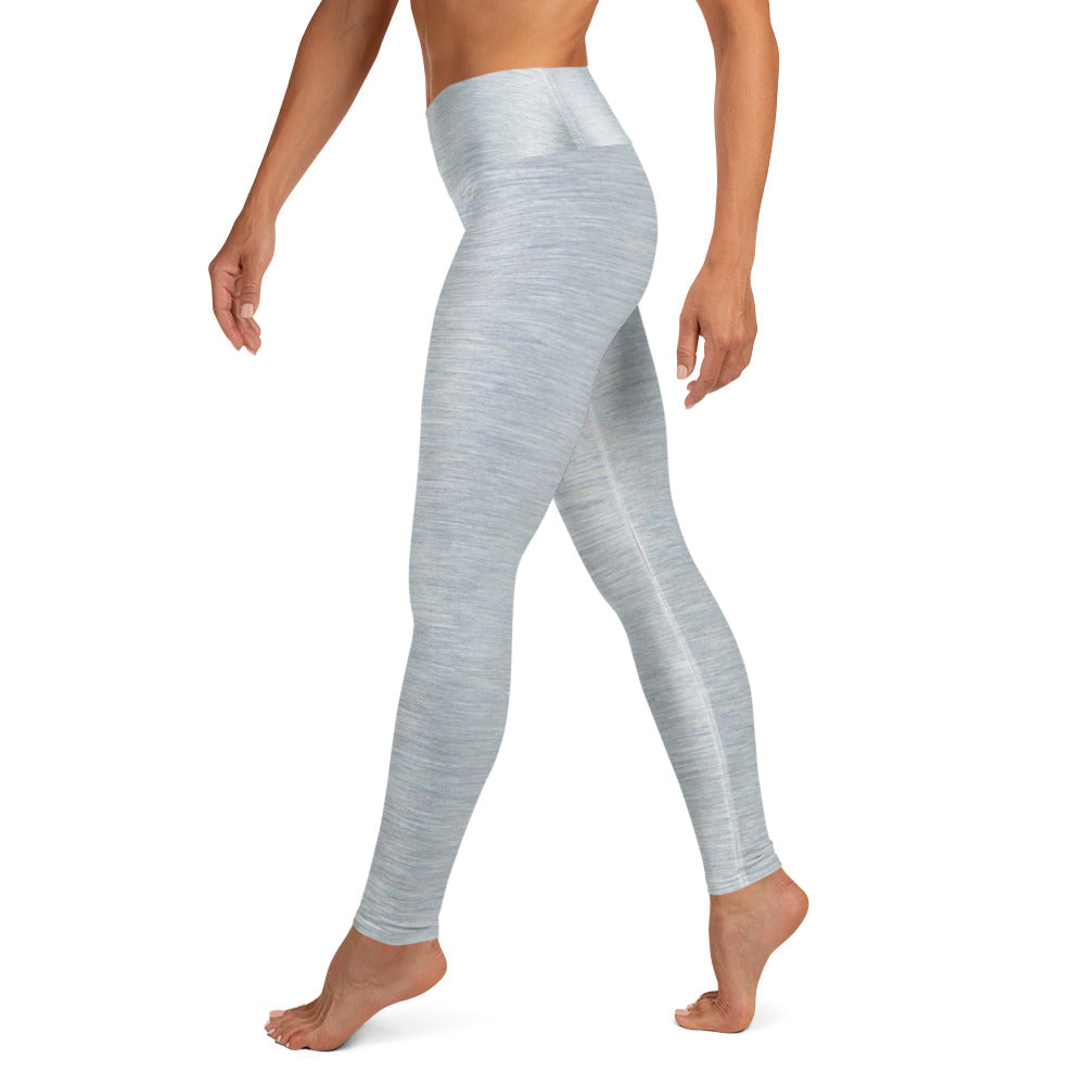 GymWidowz Yoga Leggings - Brushed Alloy