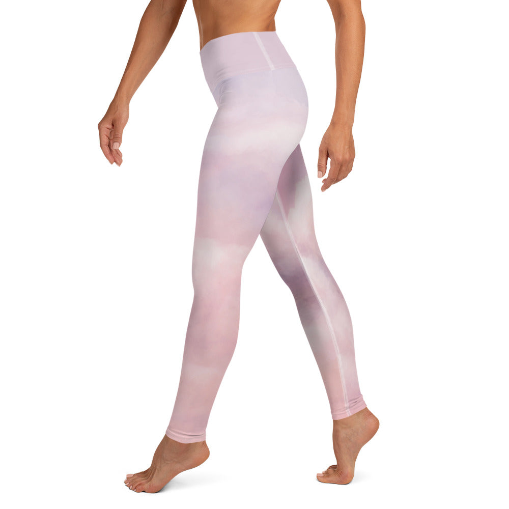 GymWidowz Yoga Leggings - Clouds