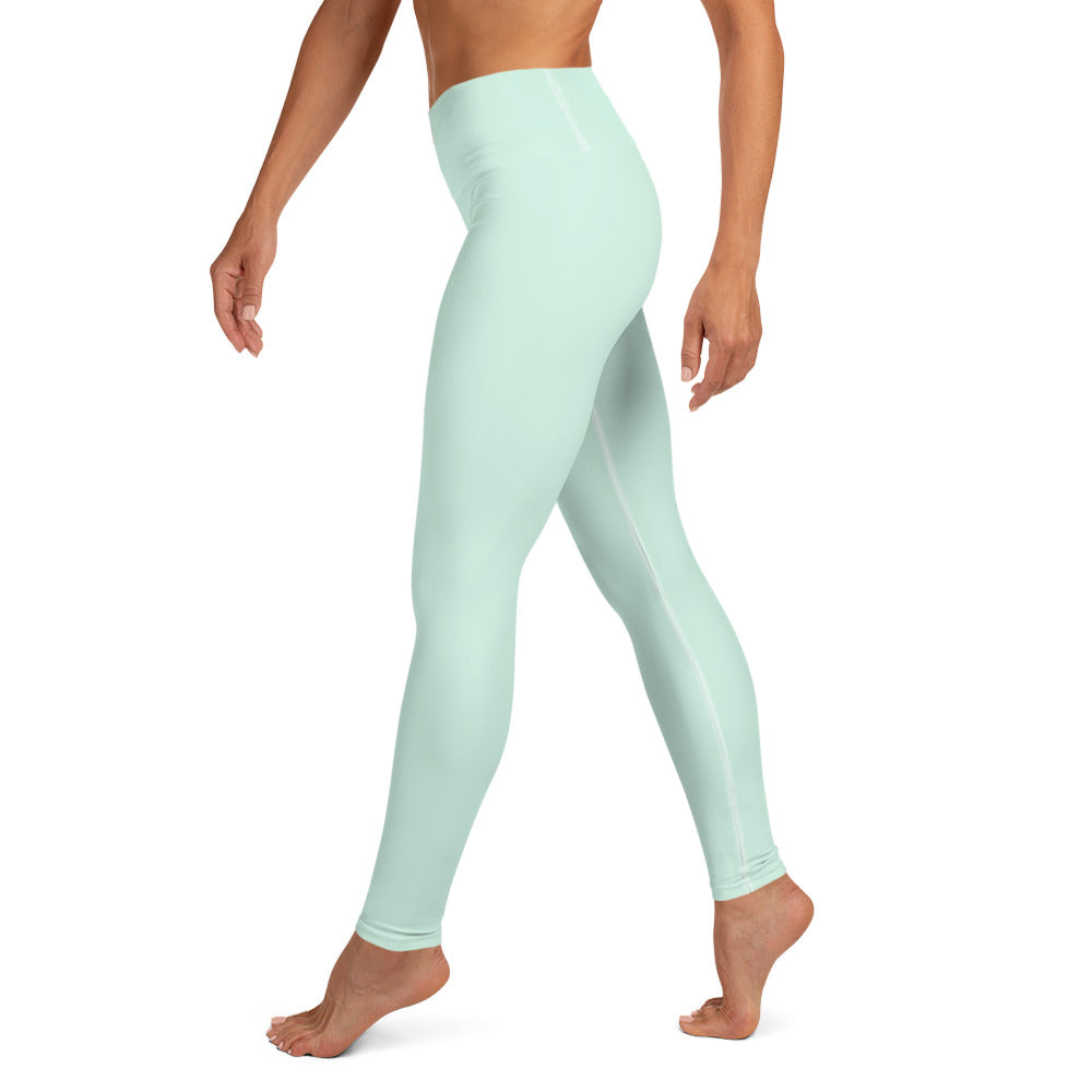 GymWidowz Yoga Leggings - Light Green