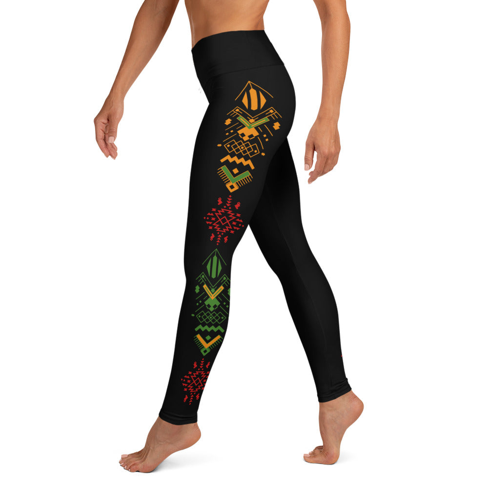 GymWidowz Yoga Leggings - Tribal