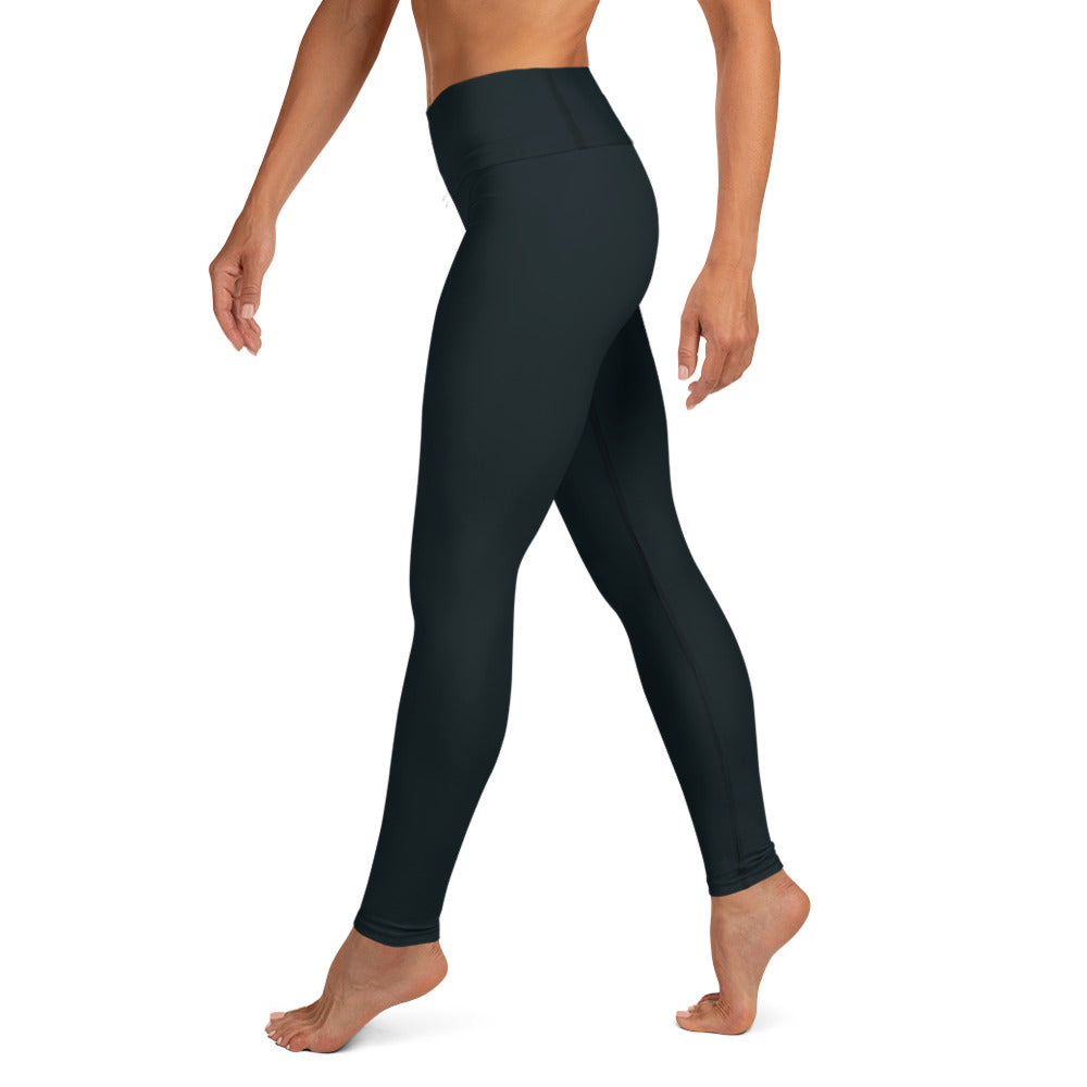 GymWidowz Yoga Leggings - Burning Heart