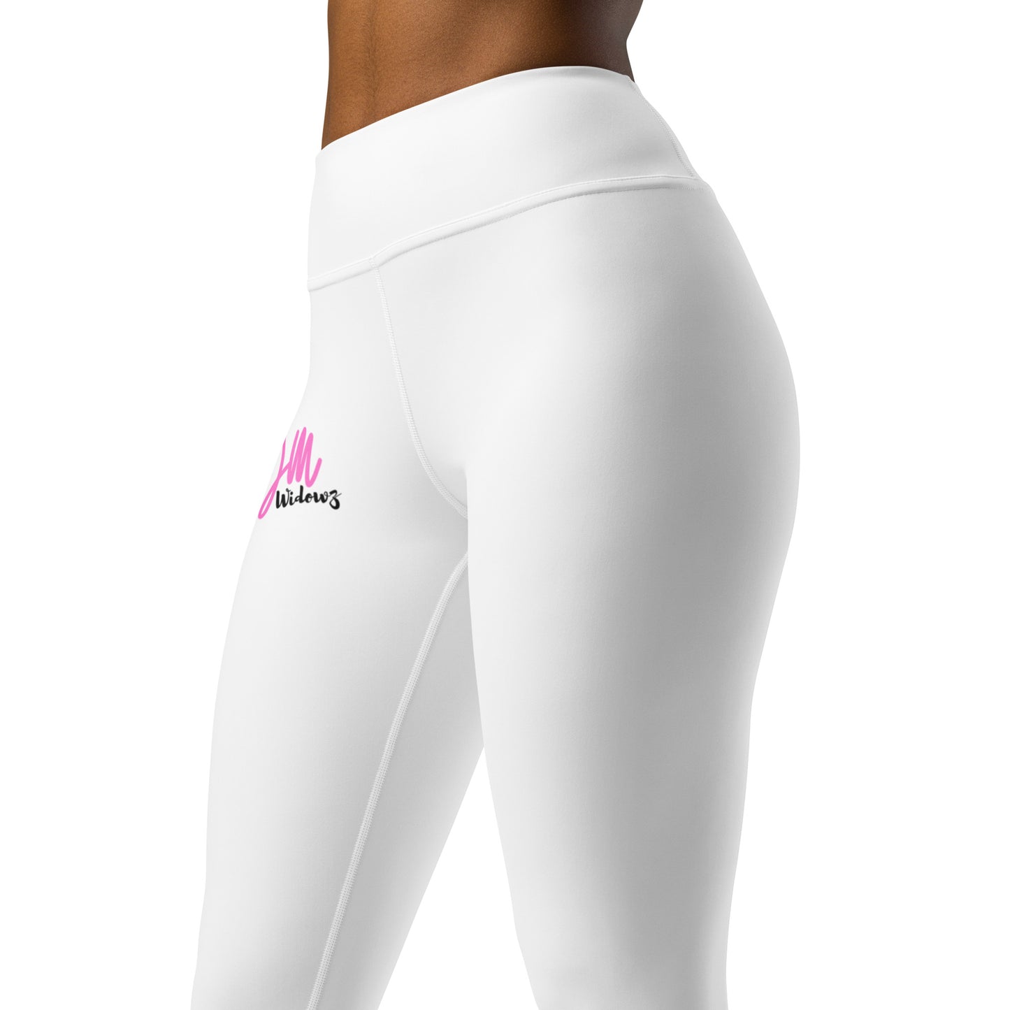 GymWidowz Yoga Leggings - White