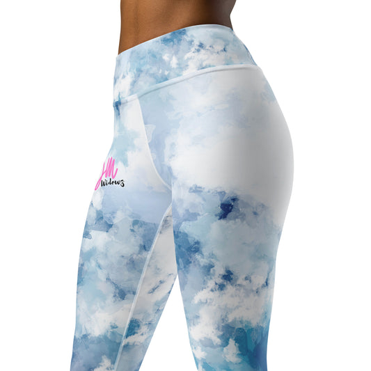 GymWidowz Yoga Leggings - Watercolour