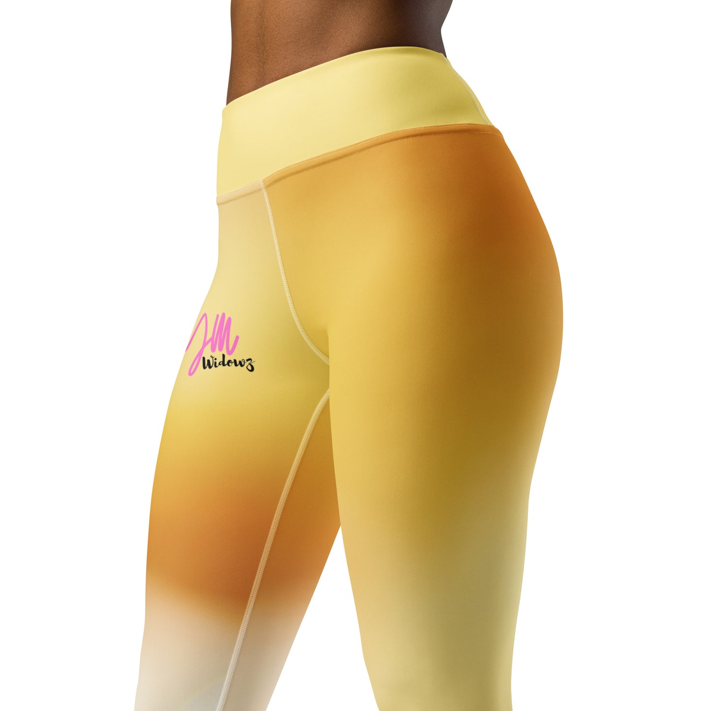 GymWidowz Yoga Leggings - Morning Sunrise