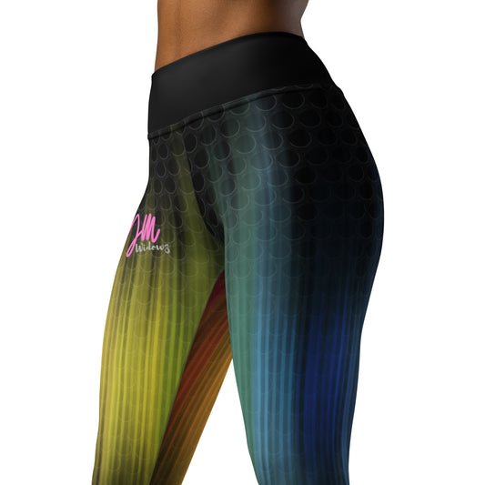 GymWidowz Yoga Leggings - Psychedelic