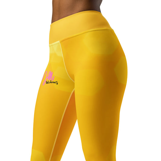 GymWidowz Yoga Leggings - Sunspot