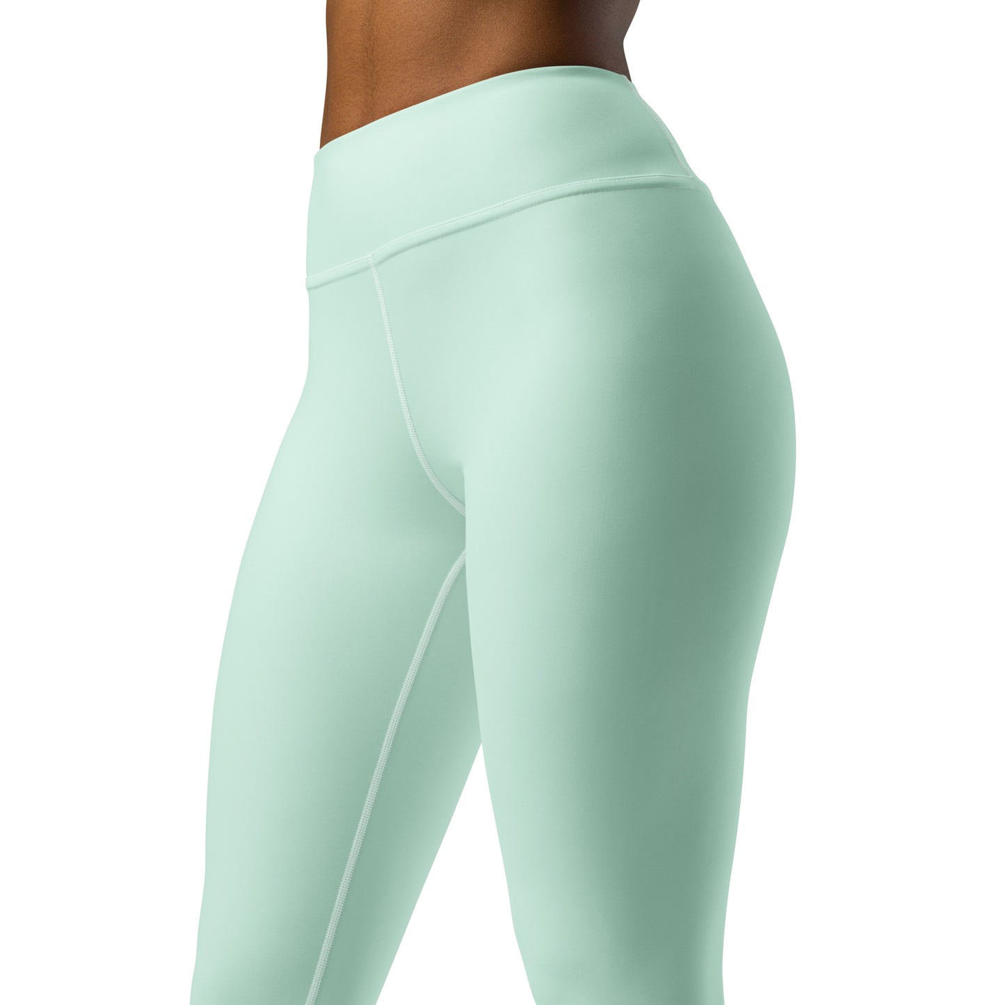 GymWidowz Yoga Leggings - Light Green