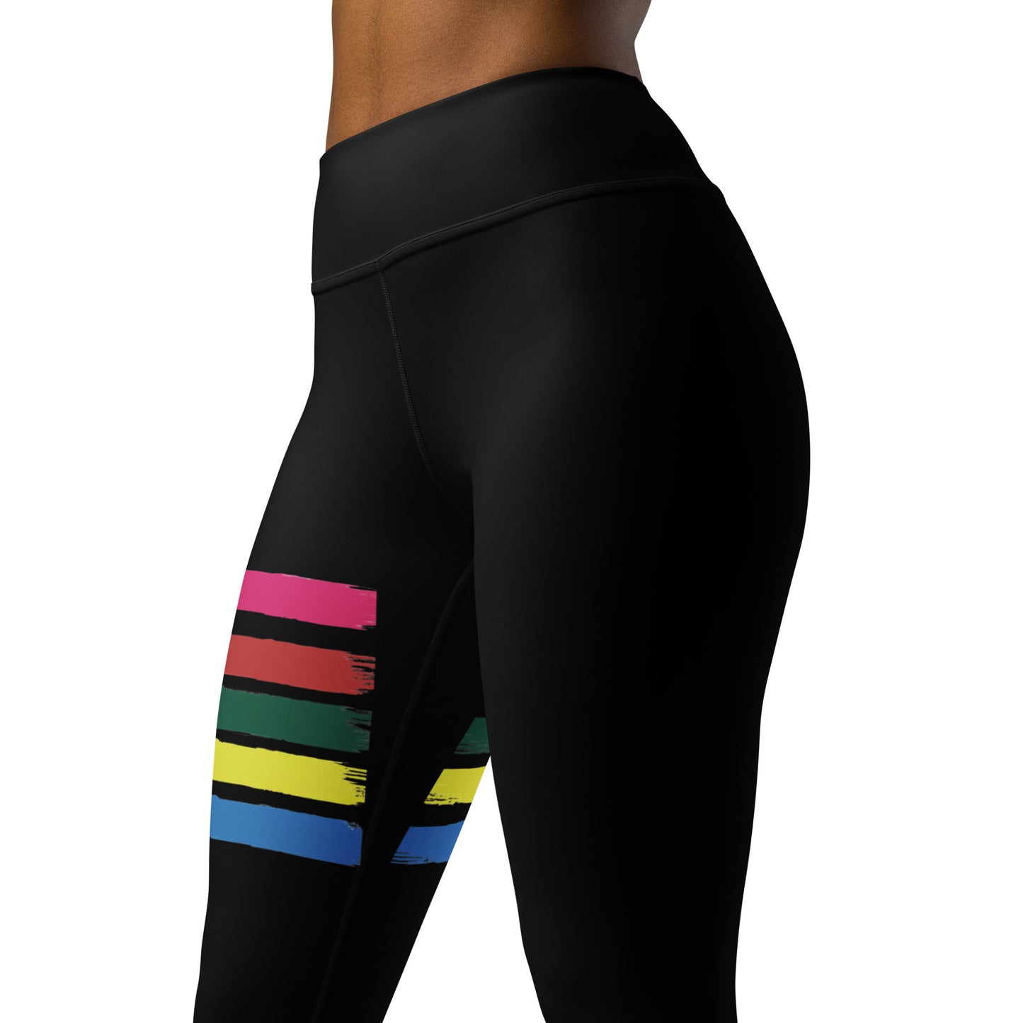 GymWidowz Yoga Leggings - Stripes