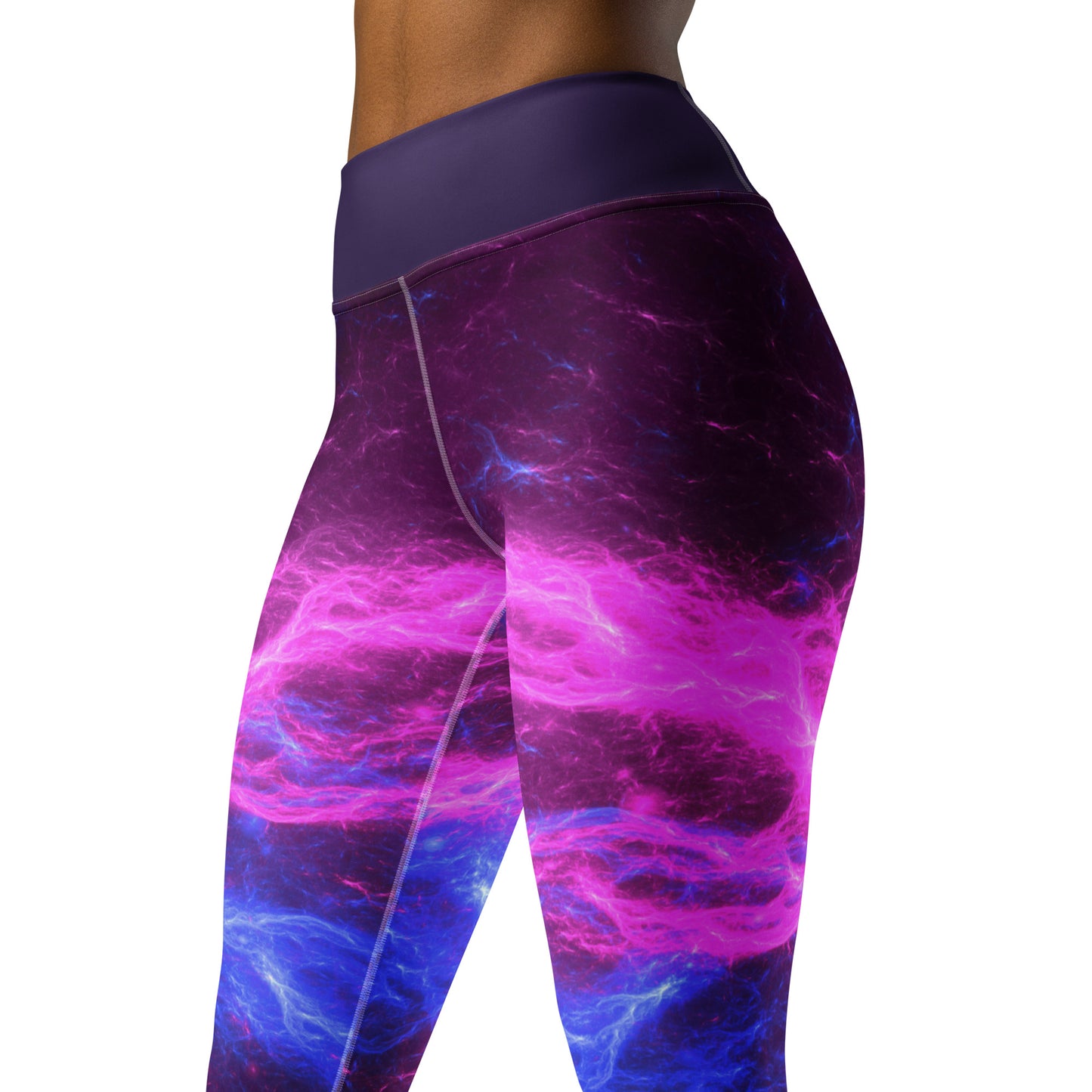 GymWidowz Yoga Leggings - Electrical Storm