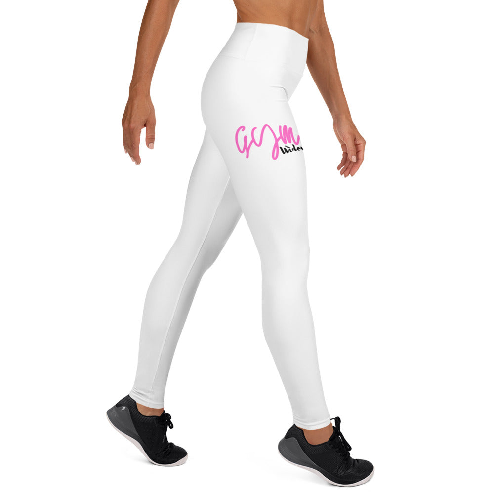 GymWidowz Yoga Leggings - White