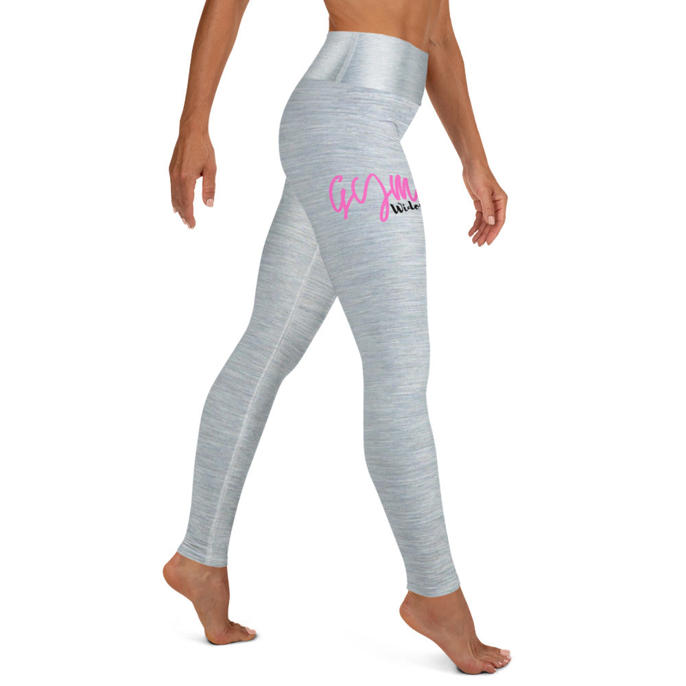 GymWidowz Yoga Leggings - Brushed Alloy