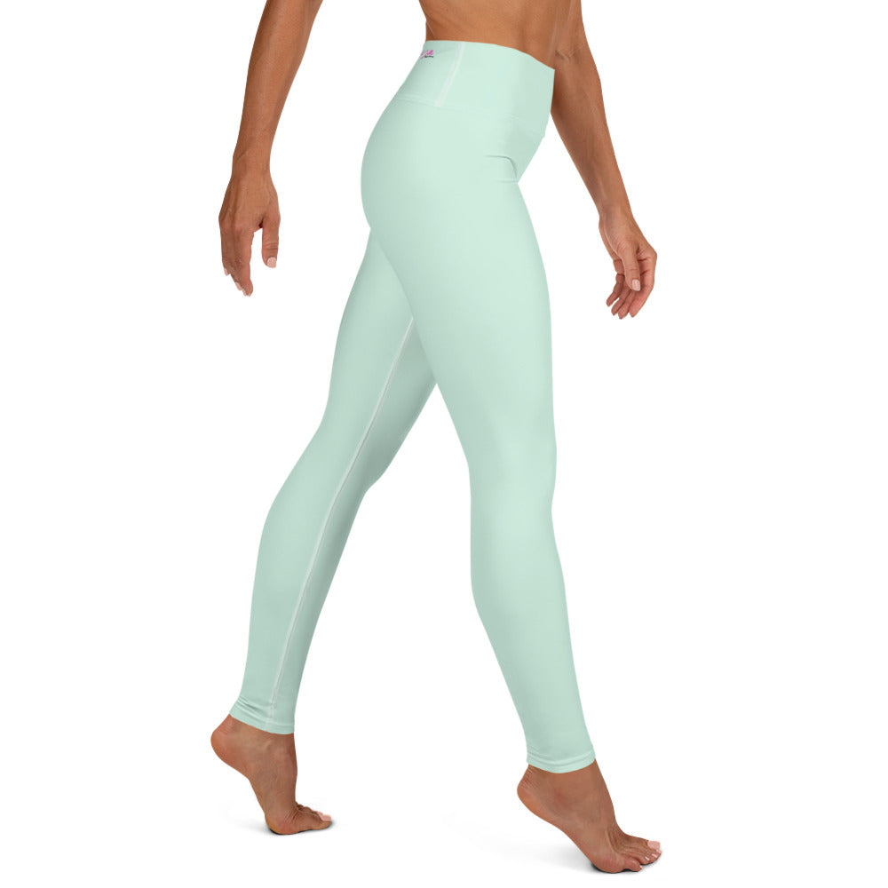 GymWidowz Yoga Leggings - Light Green