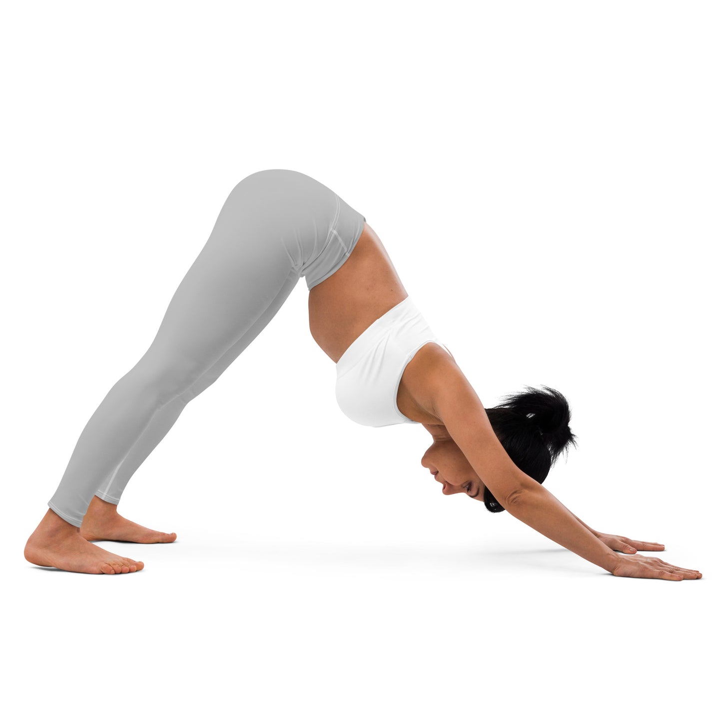 GymWidowz Yoga Leggings - Light Grey