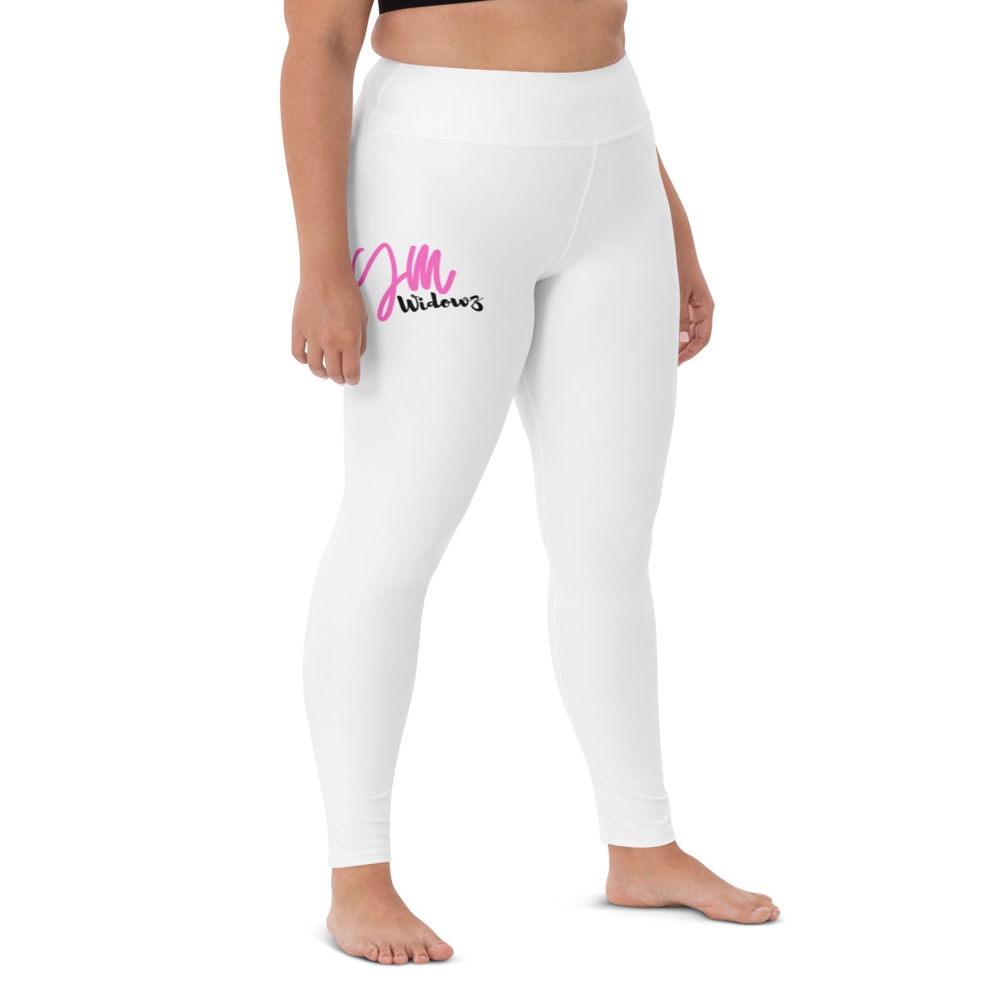 GymWidowz Yoga Leggings - White