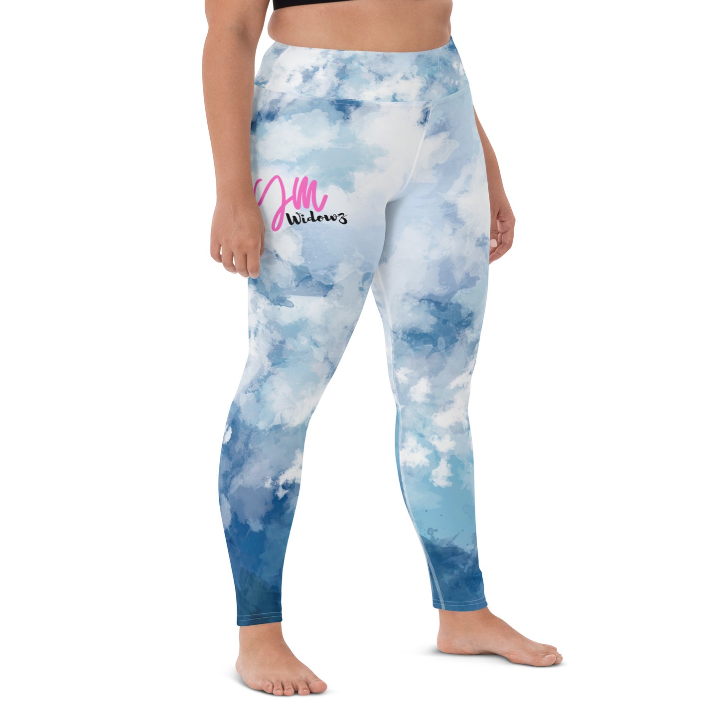 GymWidowz Yoga Leggings - Watercolour