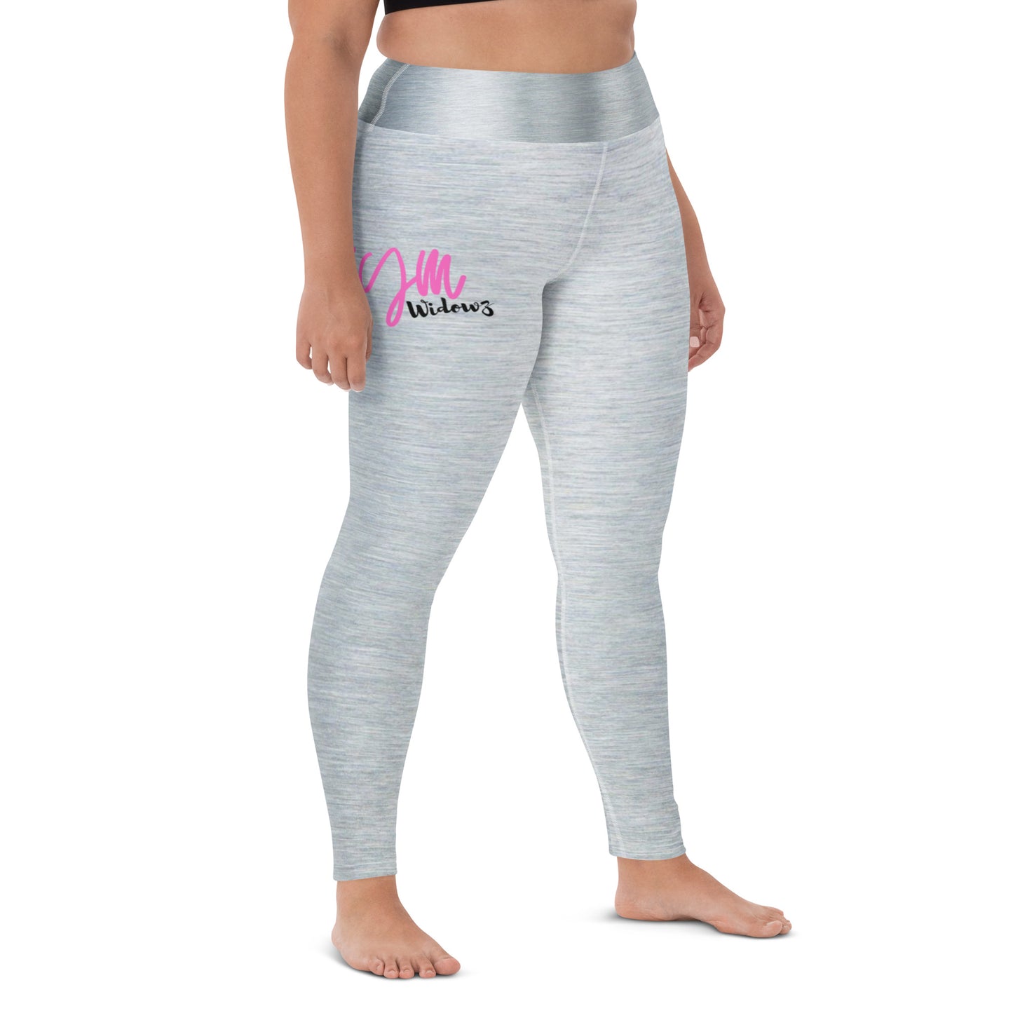 GymWidowz Yoga Leggings - Brushed Alloy