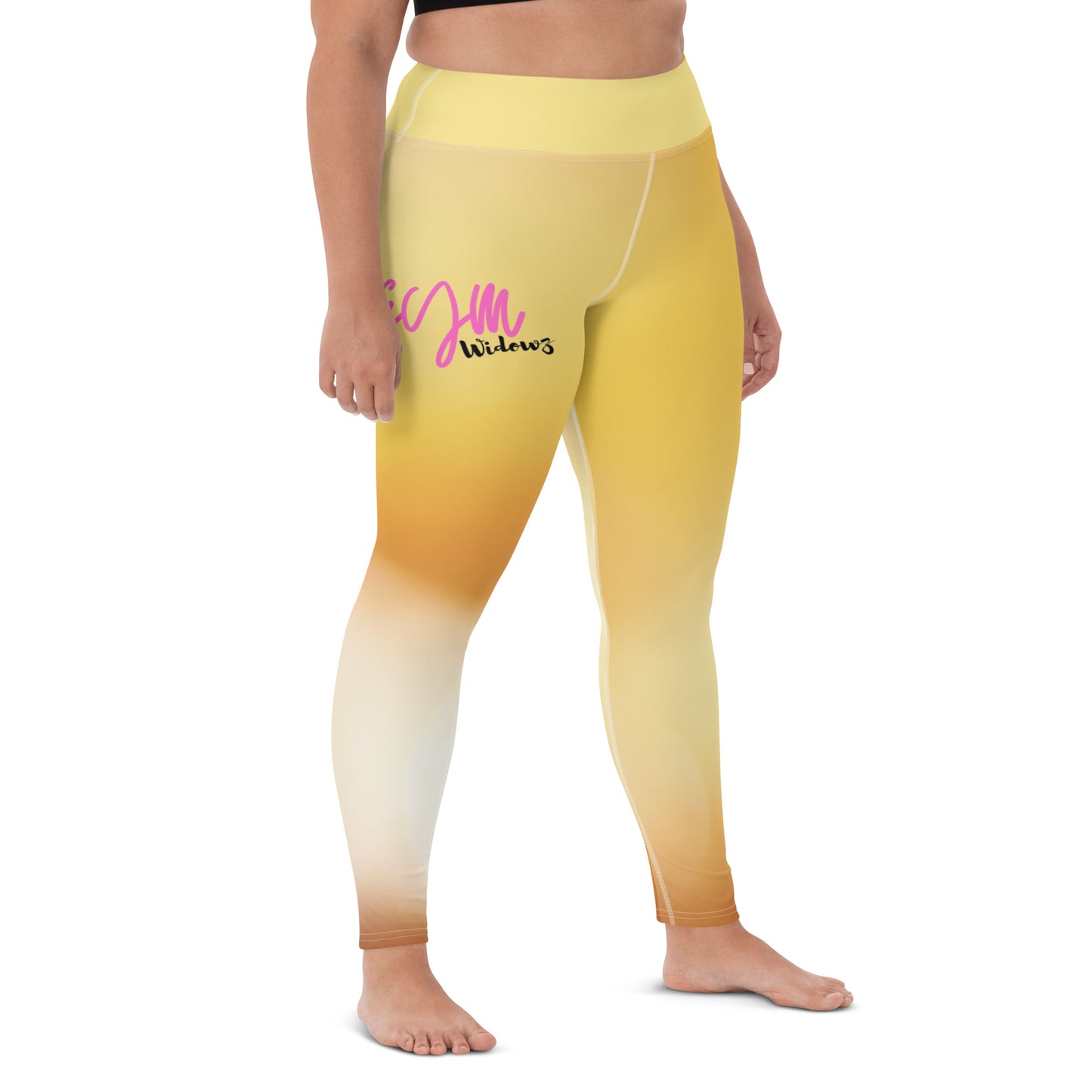 GymWidowz Yoga Leggings - Morning Sunrise