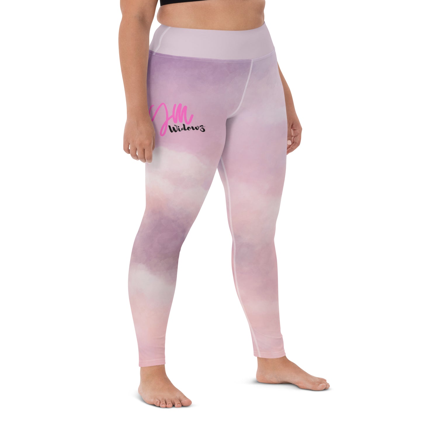 GymWidowz Yoga Leggings - Clouds