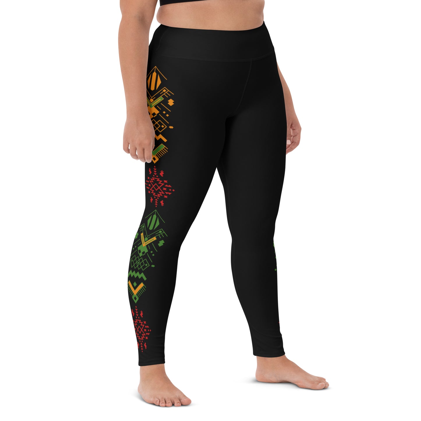 GymWidowz Yoga Leggings - Tribal