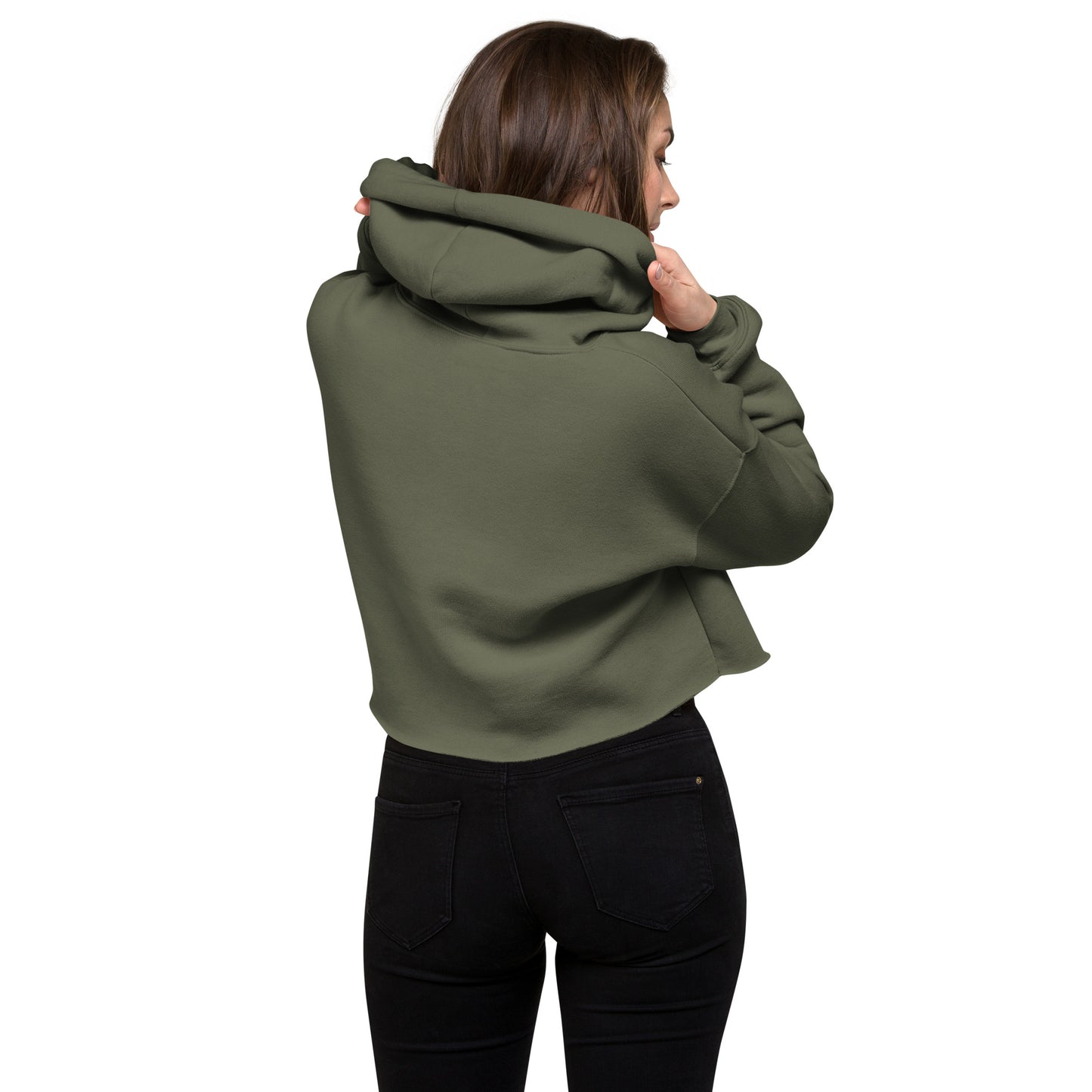 GymWidowz Crop Hoodie