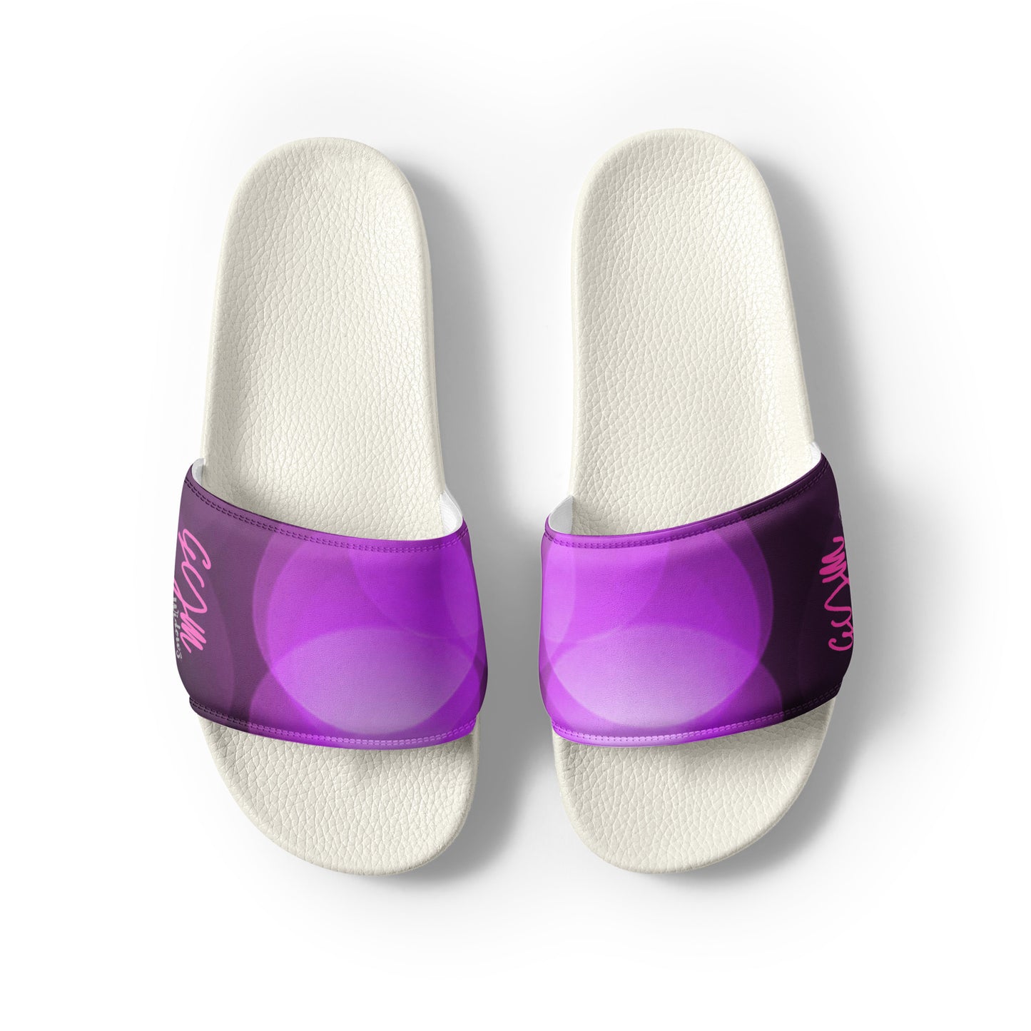 GymWidowz Women's sliders - Shades of Purple