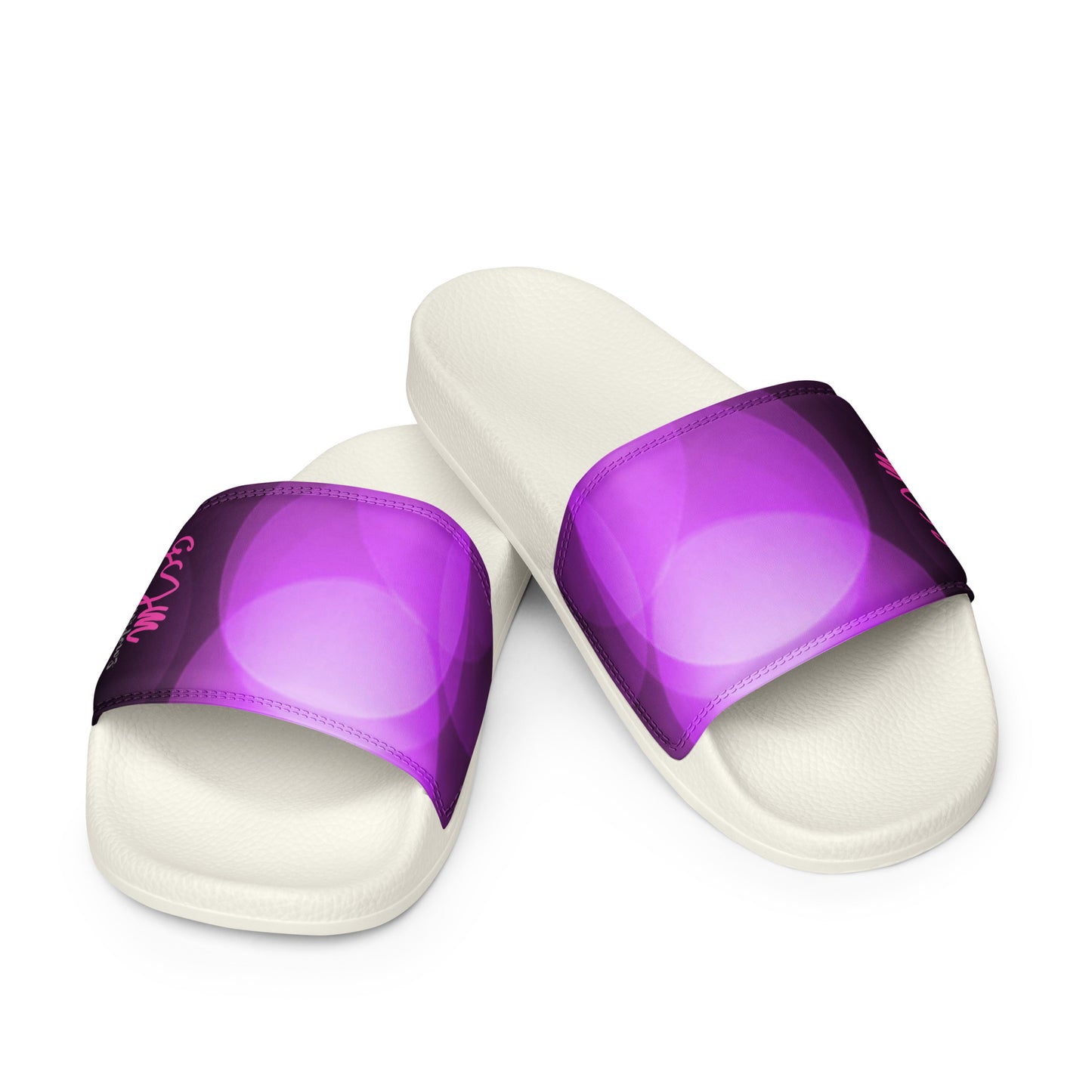 GymWidowz Women's sliders - Shades of Purple
